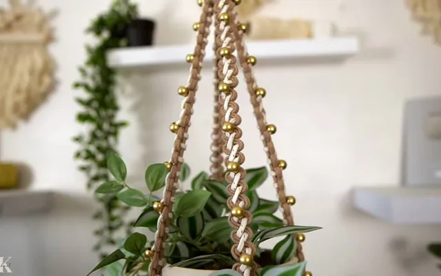 How to Measure Cord for Macrame Plant Hangers